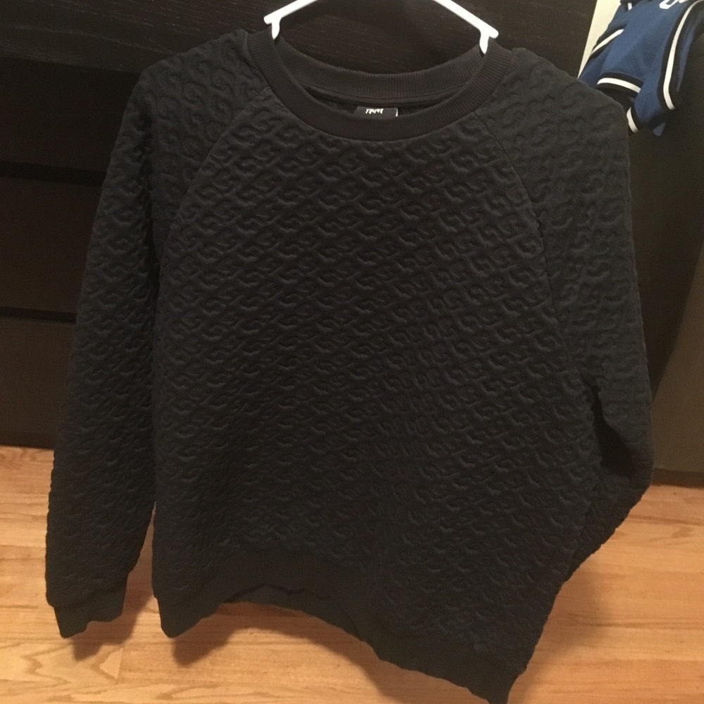 H&M Mens Navy Blue Elegant Sweater