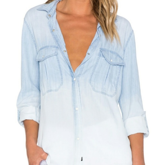 Rails Tops - Rails Marlow Button Down in Ombre shirt