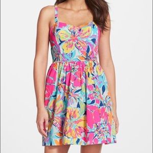 Lilly Pulitzer Christine dress-Besame Mucho-Size O
