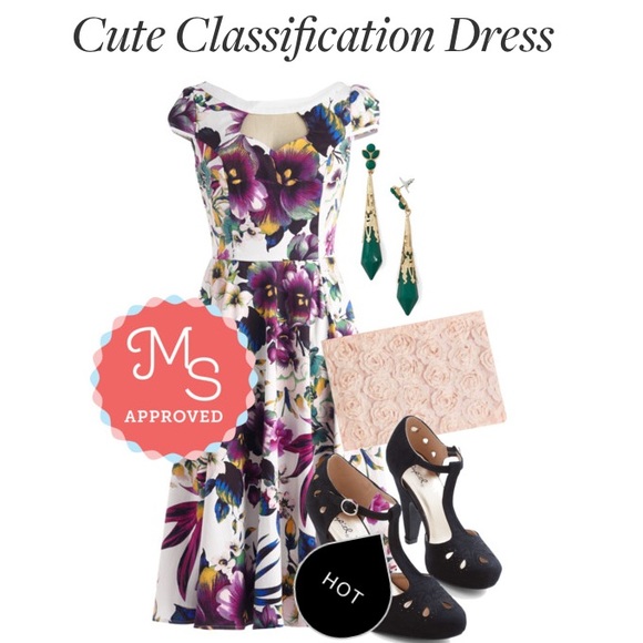 ModCloth Dresses & Skirts - ⭐️CCO SALE⭐️Cute classification hearts & roses