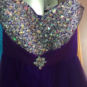 Prom dress/bridesmaids dress from David's Bridal.