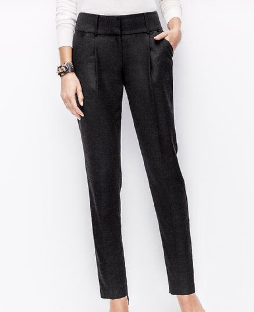 SOLD - Ann Taylor flannel ankle pants