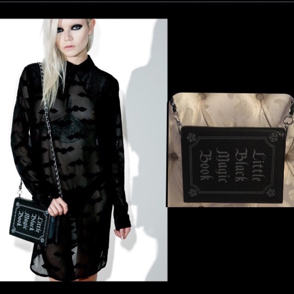 Black Magic🔮Leather🔮Cross body Purse🖤