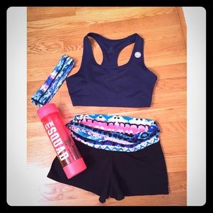 NWOT Nike Dri Fit Navy Blue Sports Bra