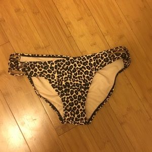 Xhilaration Leopard Print Bikini Bottom