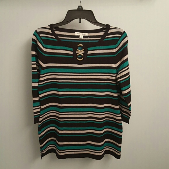 Studio Works Striped Tunic - Picture 1 of 4