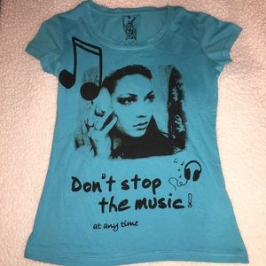 🔵 Don't Stop The Music at any Time shirt 🔵