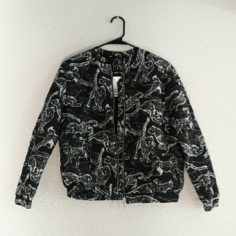 Cheetah Crop Jacket