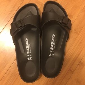 Birkenstock plastic slip-ons