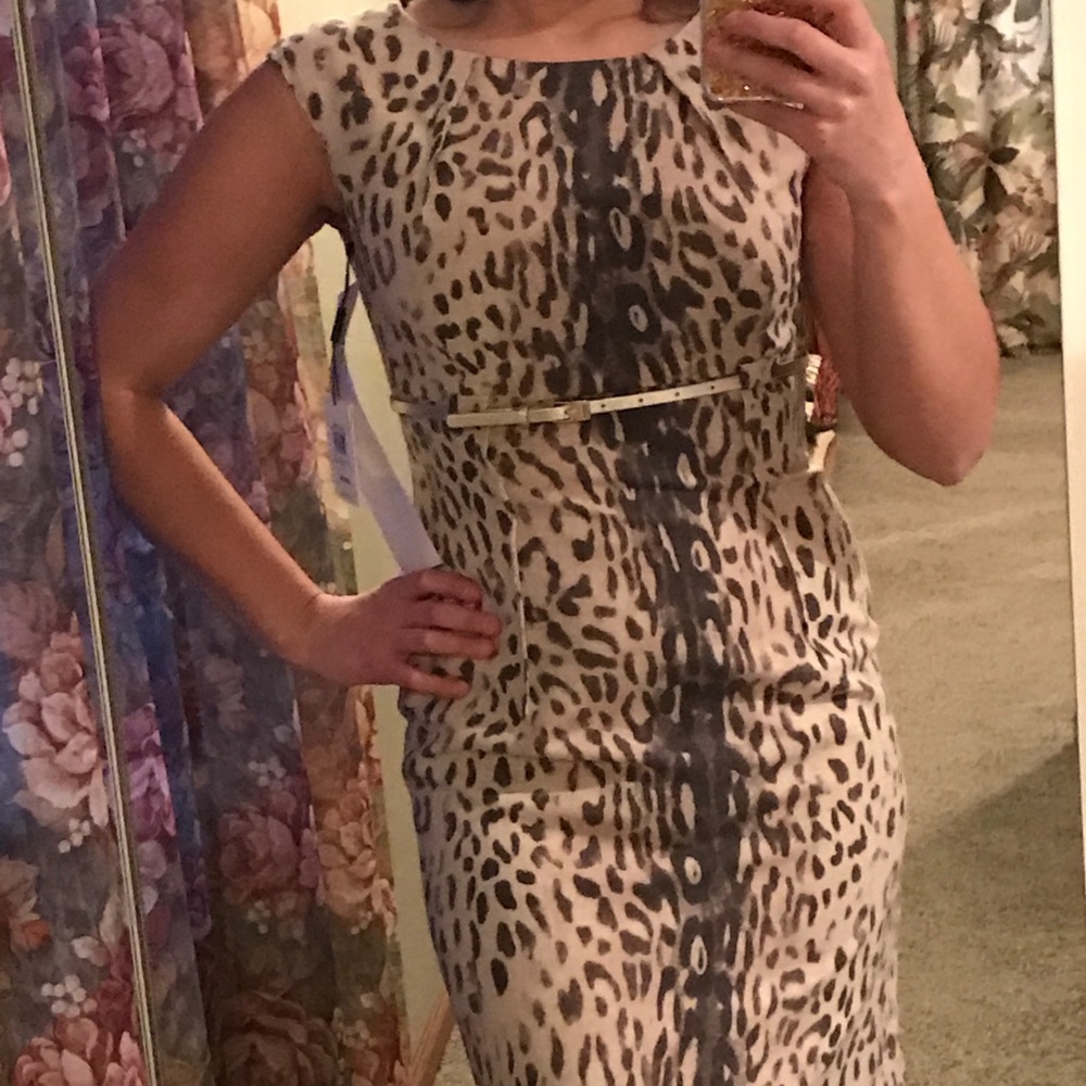 Calvin Klein fitted dress