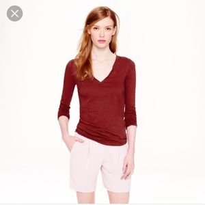 J.Crew vintage cotton v-neck t-shirt
