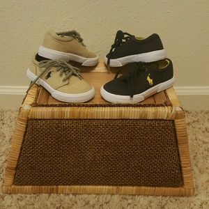 Toddler Ralph Lauren Canvas Shoe