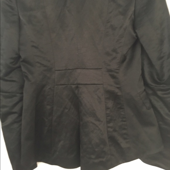 Shiny tailored designer jacket with split - Picture 2 of 4