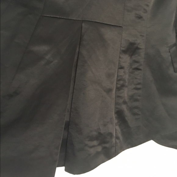 Shiny tailored designer jacket with split - Picture 3 of 4