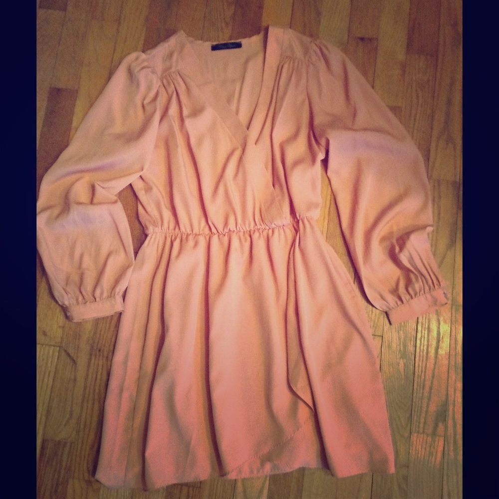 Lulus peach dress