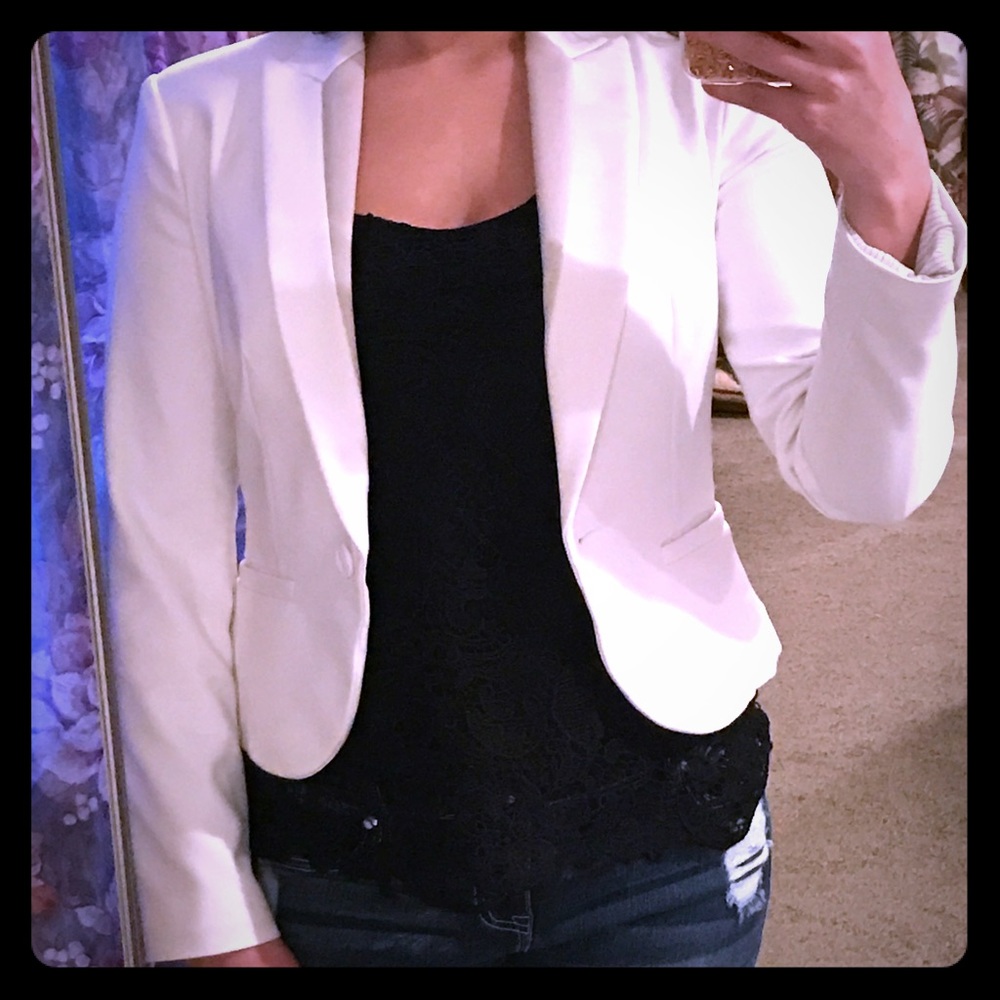 Express Blazer - white
