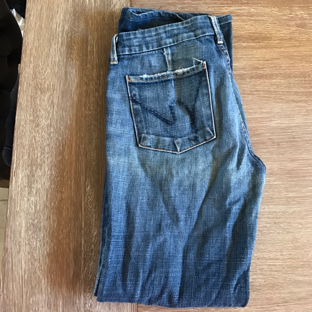 Blue washed jeans by citizens of humanity