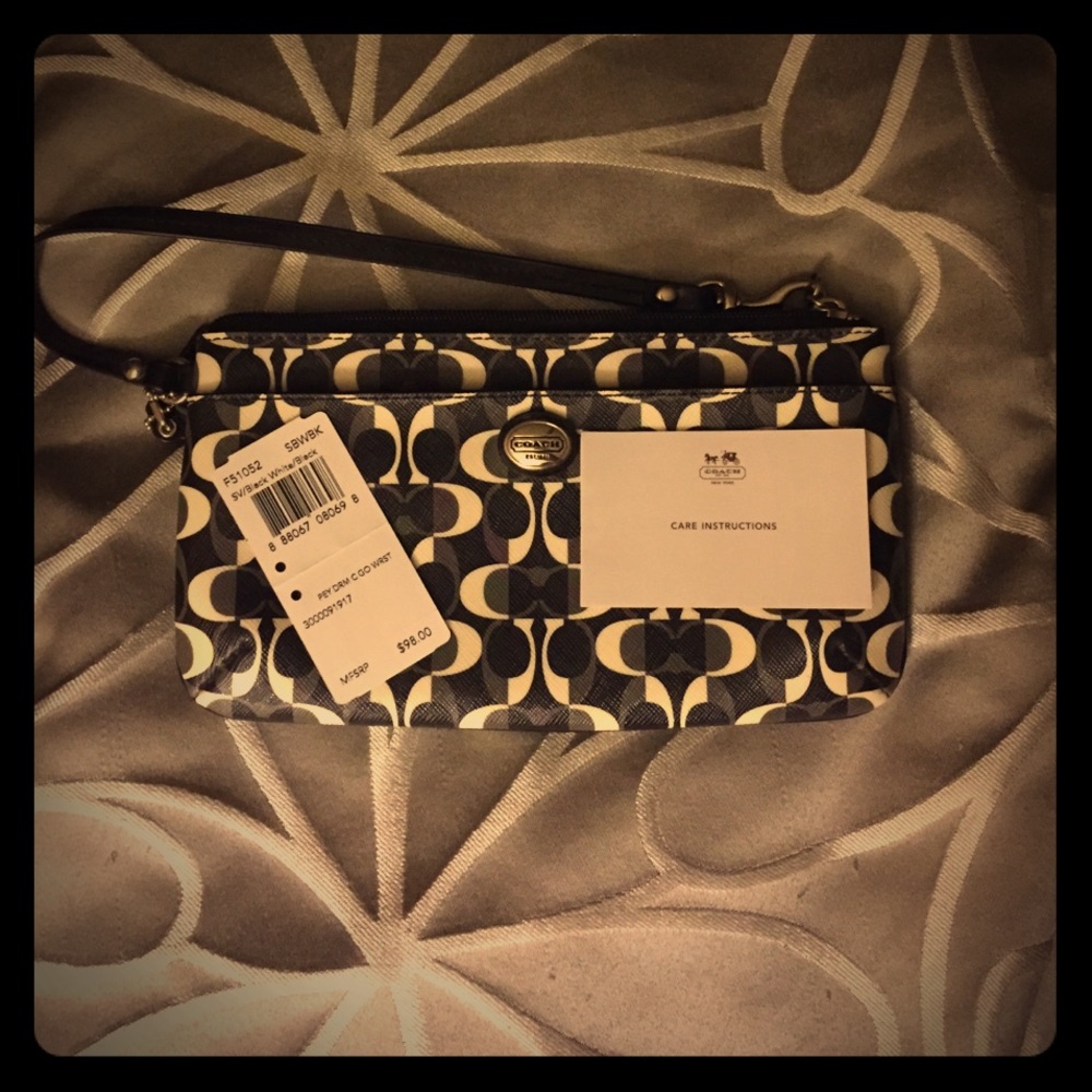 NEW with tag Coach Wristlet