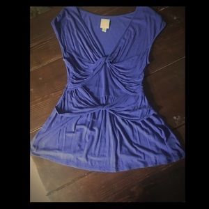 Anthropologie Peplum Top