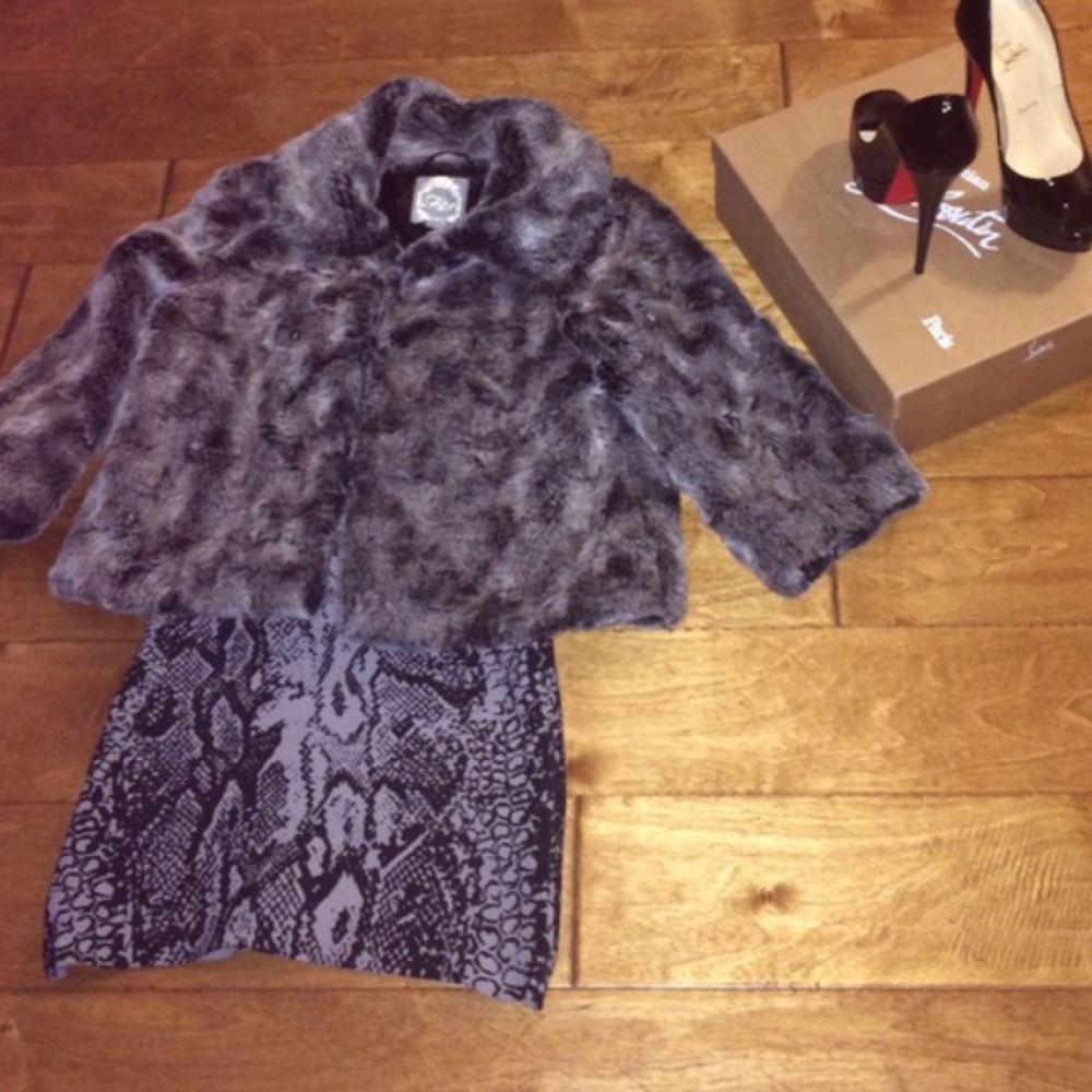 Fur coat