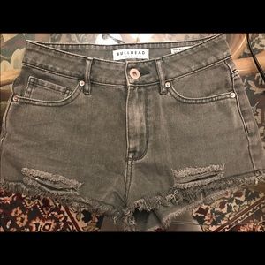 Pacsun Bull Head High Wasted Cut Off Shorts
