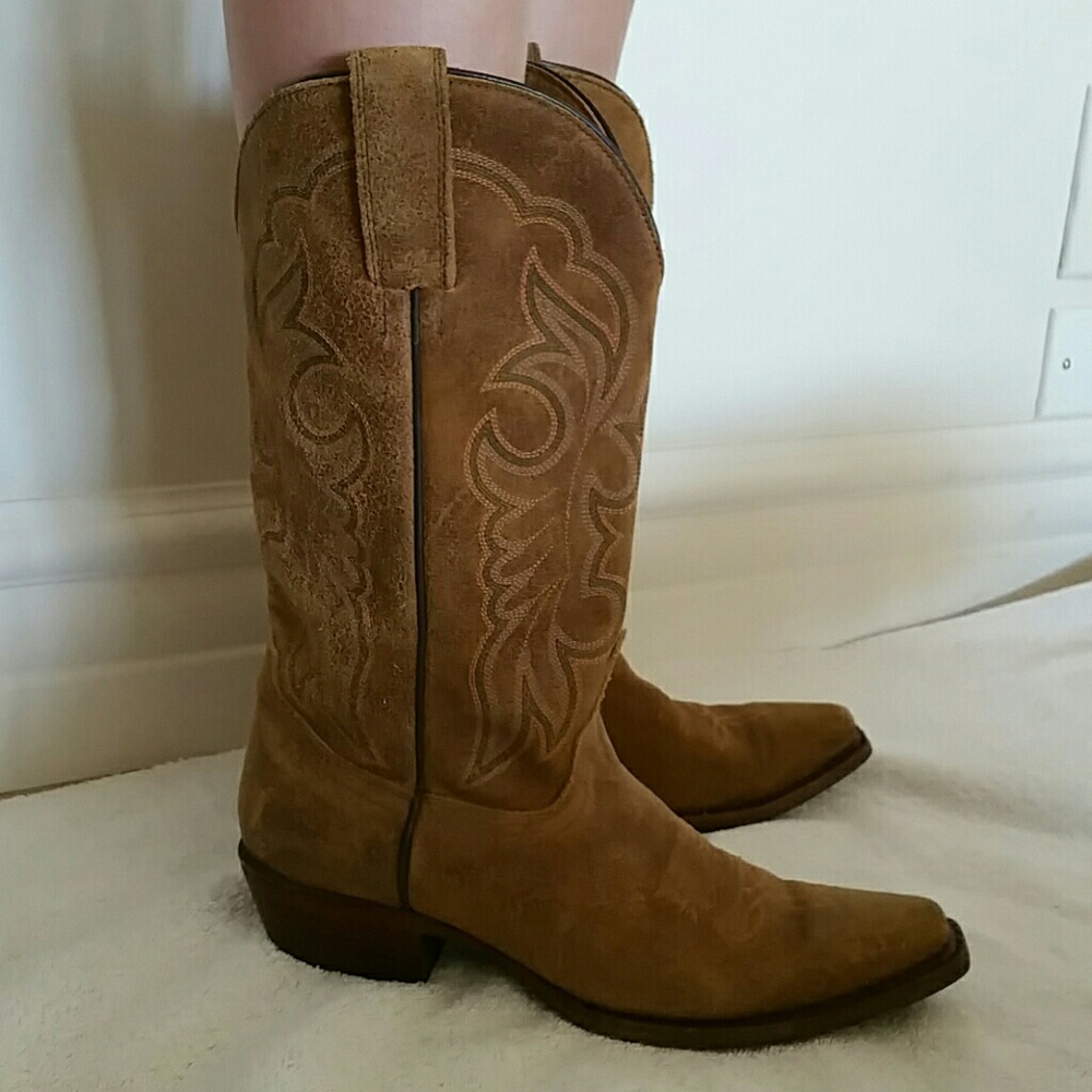 Shyanne San Juan Distressed Leather Cowboy Boots