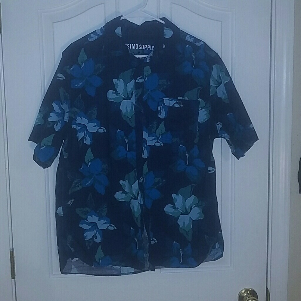 Hawaiian Style Button Down