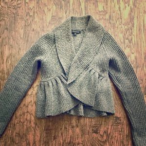 Express XS Peplum sweater