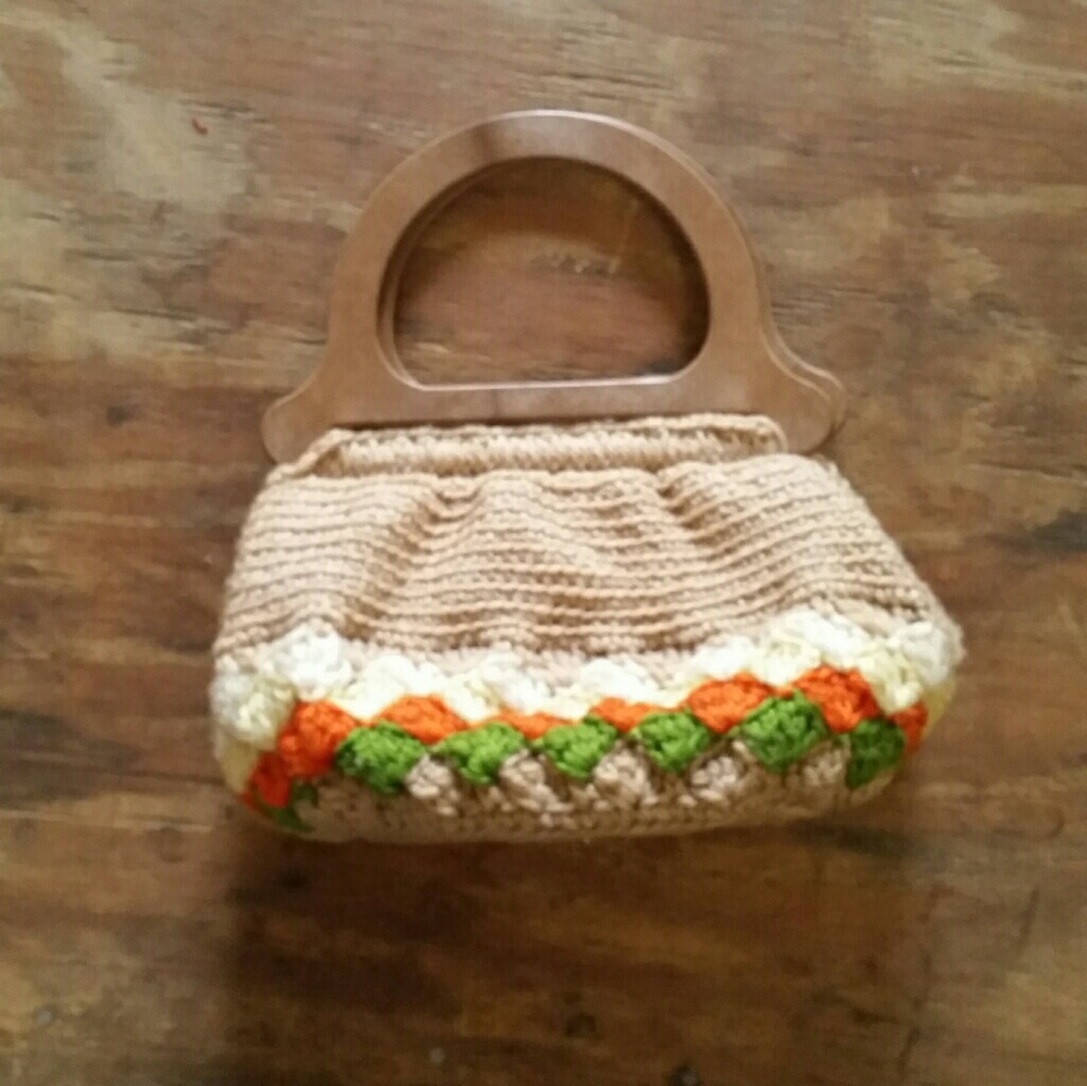 PRICE DROP! Vintage Crochet Purse