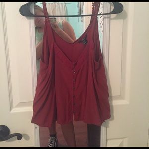 Maroon/ red tank