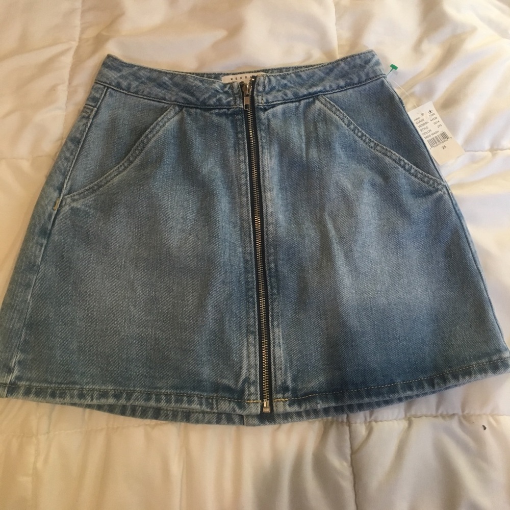 Kendall and Kylie Denim Skirt