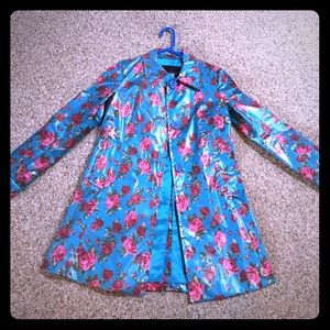Betsey Johnson Rose Raincoat