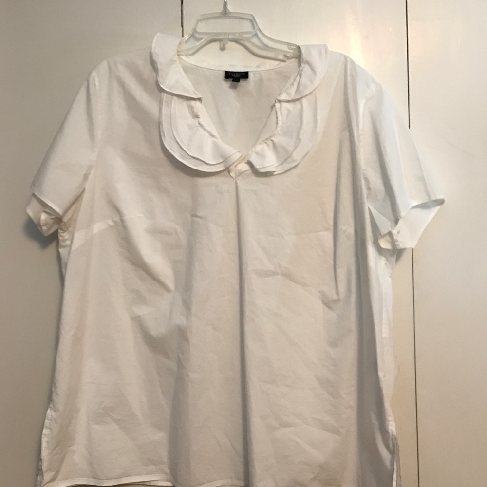 White Talbots dressy or casual top