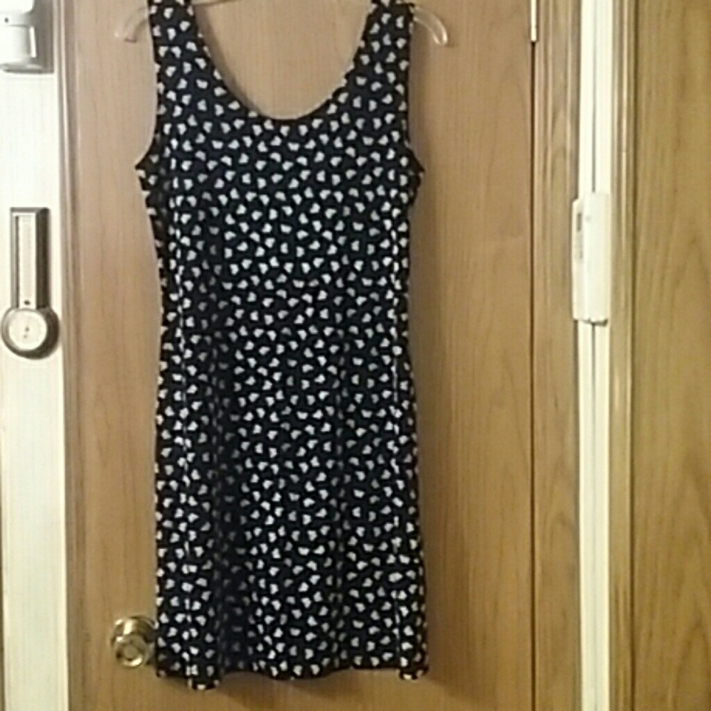 Essex black butterfly dress