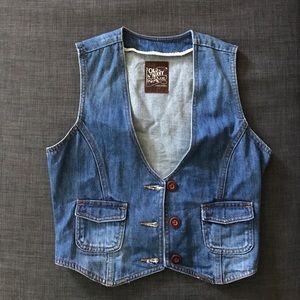 Denim vest