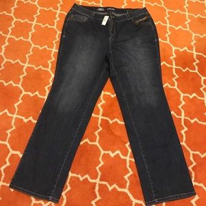 Lane Bryant Simply Straight Jeans