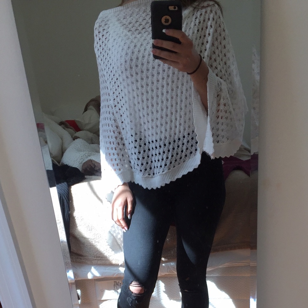 Flowy Poncho Top