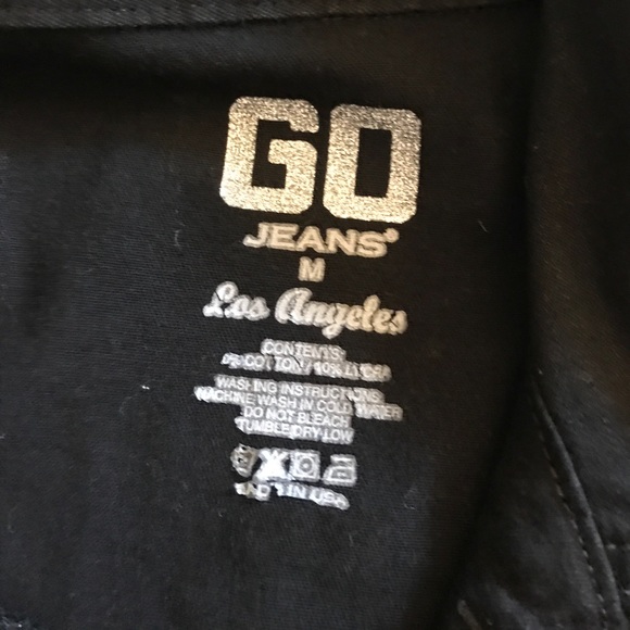 GO JEANS... Black jean jacket by go jeans - Picture 4 of 4