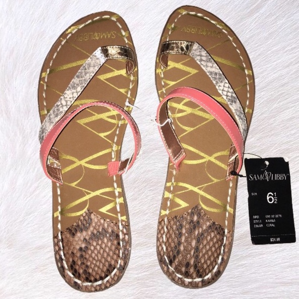 Sam & Libby  Karina Coral Sandals