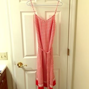 Red Pattern Dress