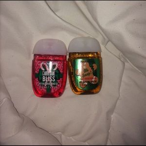 Bath and Body Works sanitizers