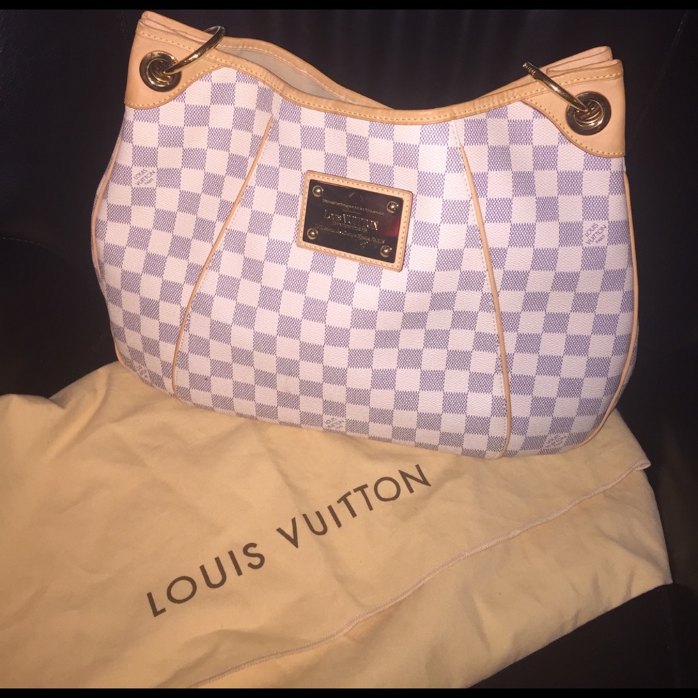 *AUTHENIC* Louis Vuitton Galliera PM Damier Azur