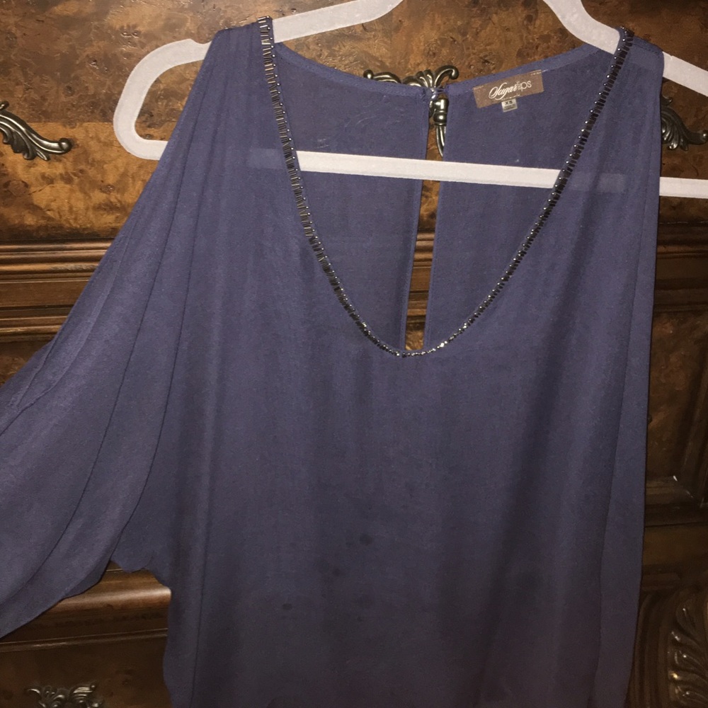 Sugar Lips sheer shirt