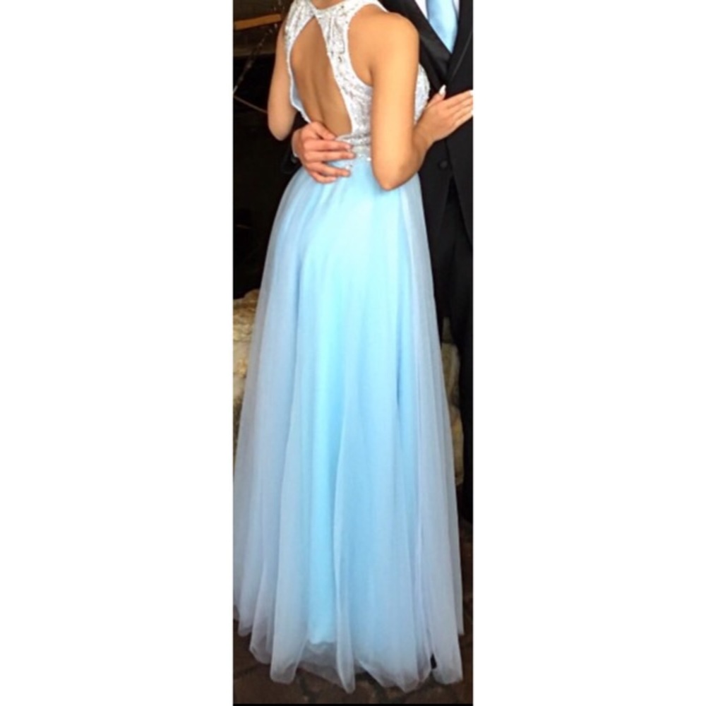 Blue Prom Dress
