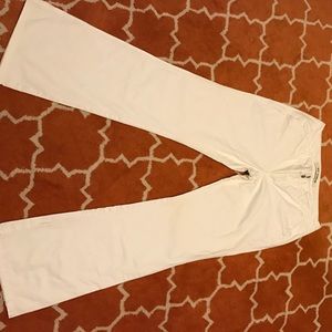 Gap White Trouser Jeans