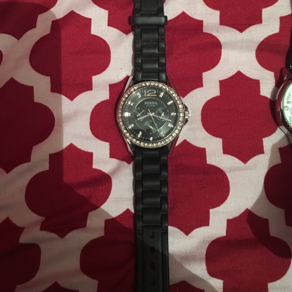 Rubber band Fossil Watch