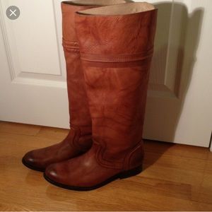 Frye Melissa Trapunito tall riding Boots