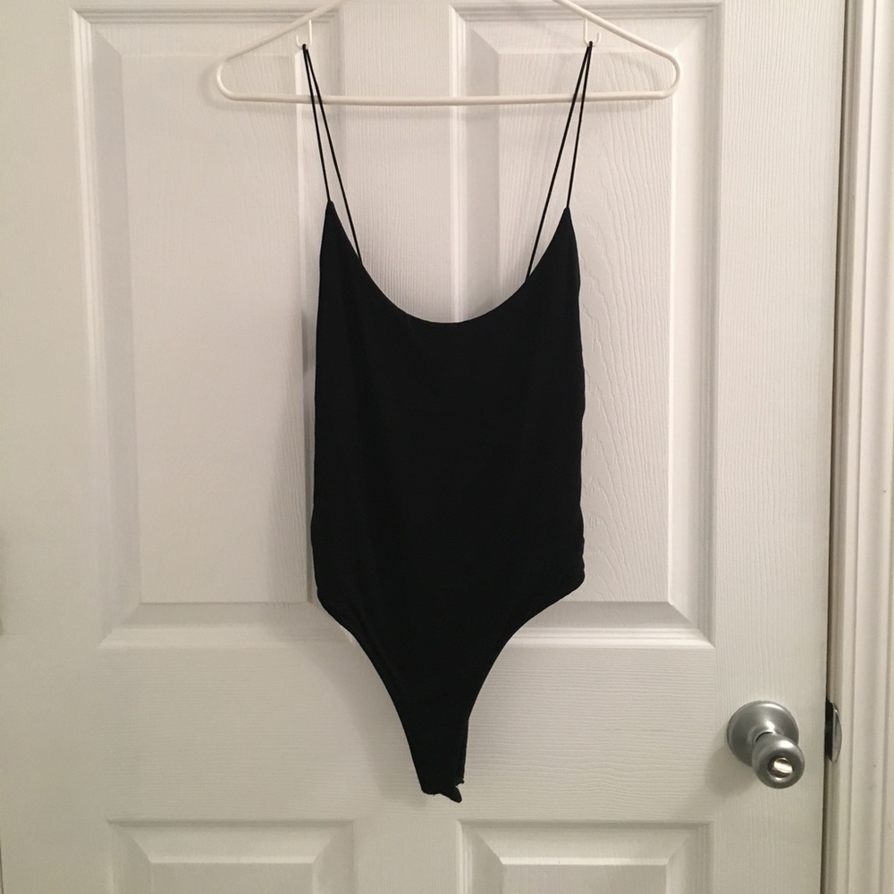 Naked Wardrobe Thin Strap Bodysuit