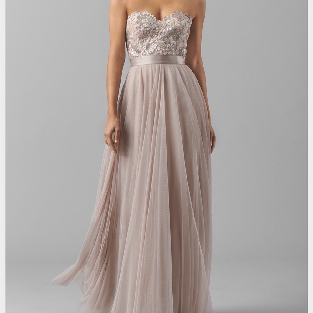 Used waters bridesmade dress