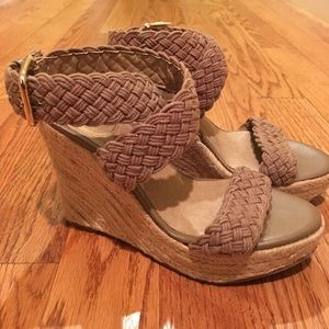 Jessica Simpson Wedges with Ankle Wrap. Size 7 💕